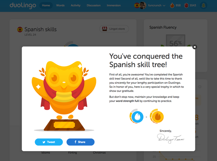 Duolingo Spanish