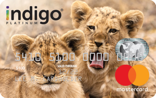 indigo platinum mastercard 500 credit limit