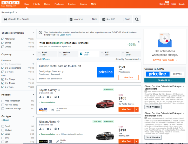 How to Book Cheap Car Rentals in Orlando, FL [2023]