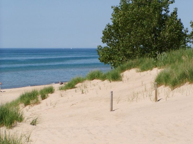 Lake View Beach at Indiana Dunes National Lakeshore Lake View Beach at Indiana Dunes National Lakeshore