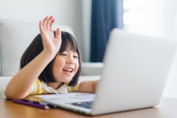 Young Student Learning Online Young Student Learning Online