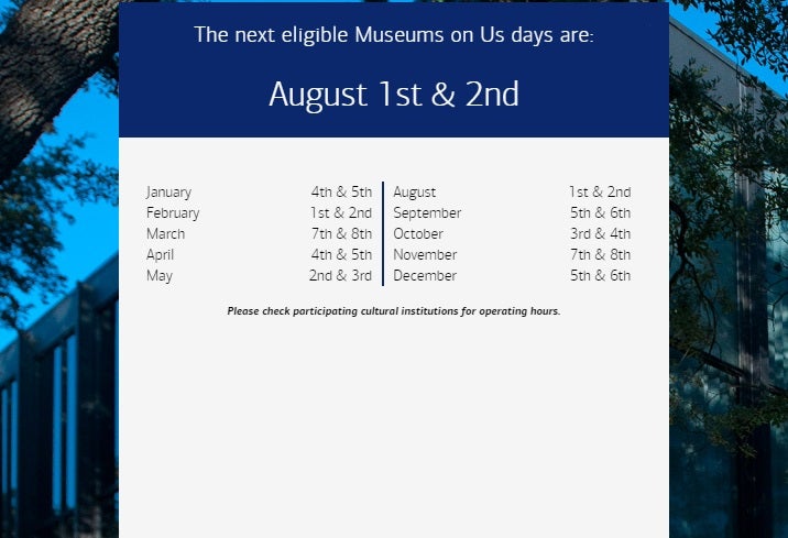 BofA Museums on Us BofA Museums on Us