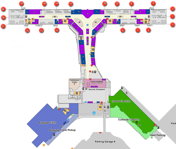 Dallas Love Field Airport [DAL] - Ultimate Terminal Guide [2023]