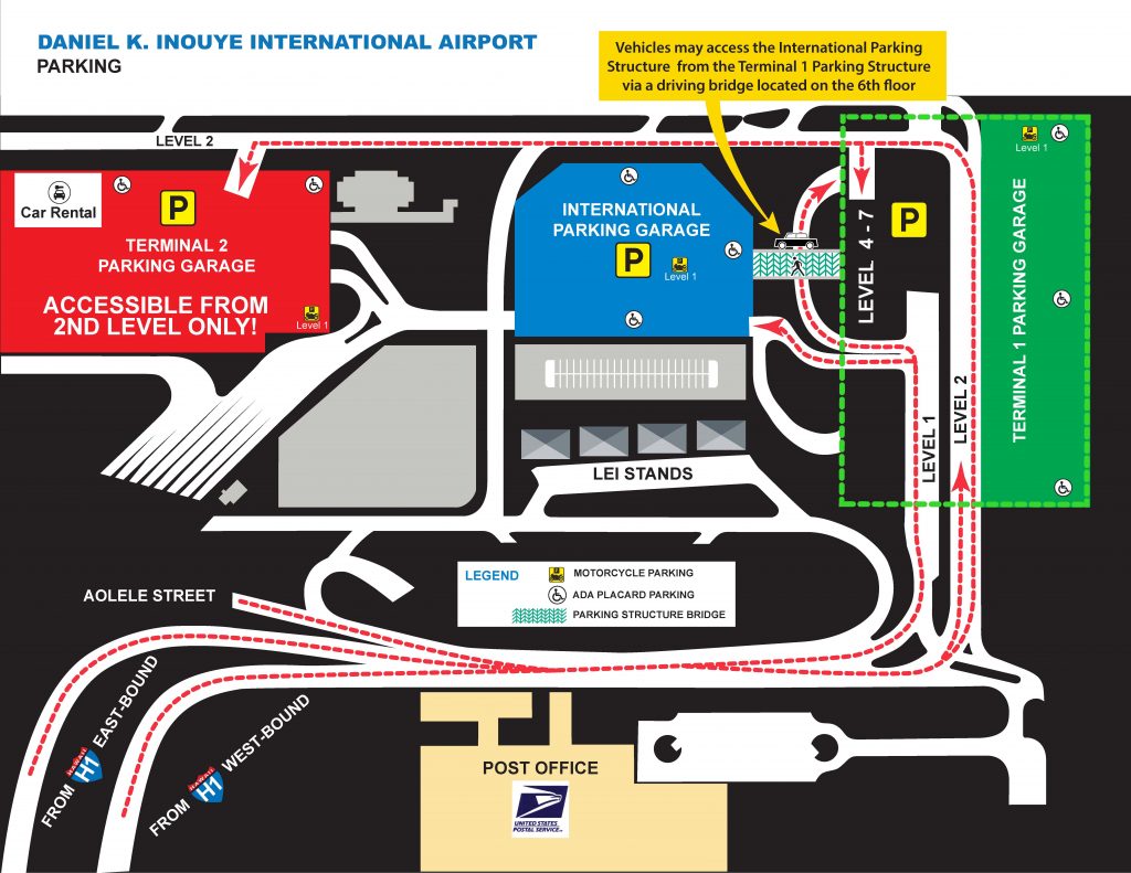 Daniel K. Inouye International Airport Parking