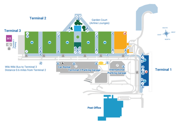 Daniel K. Inouye International Airport [HNL] - Terminal Guide