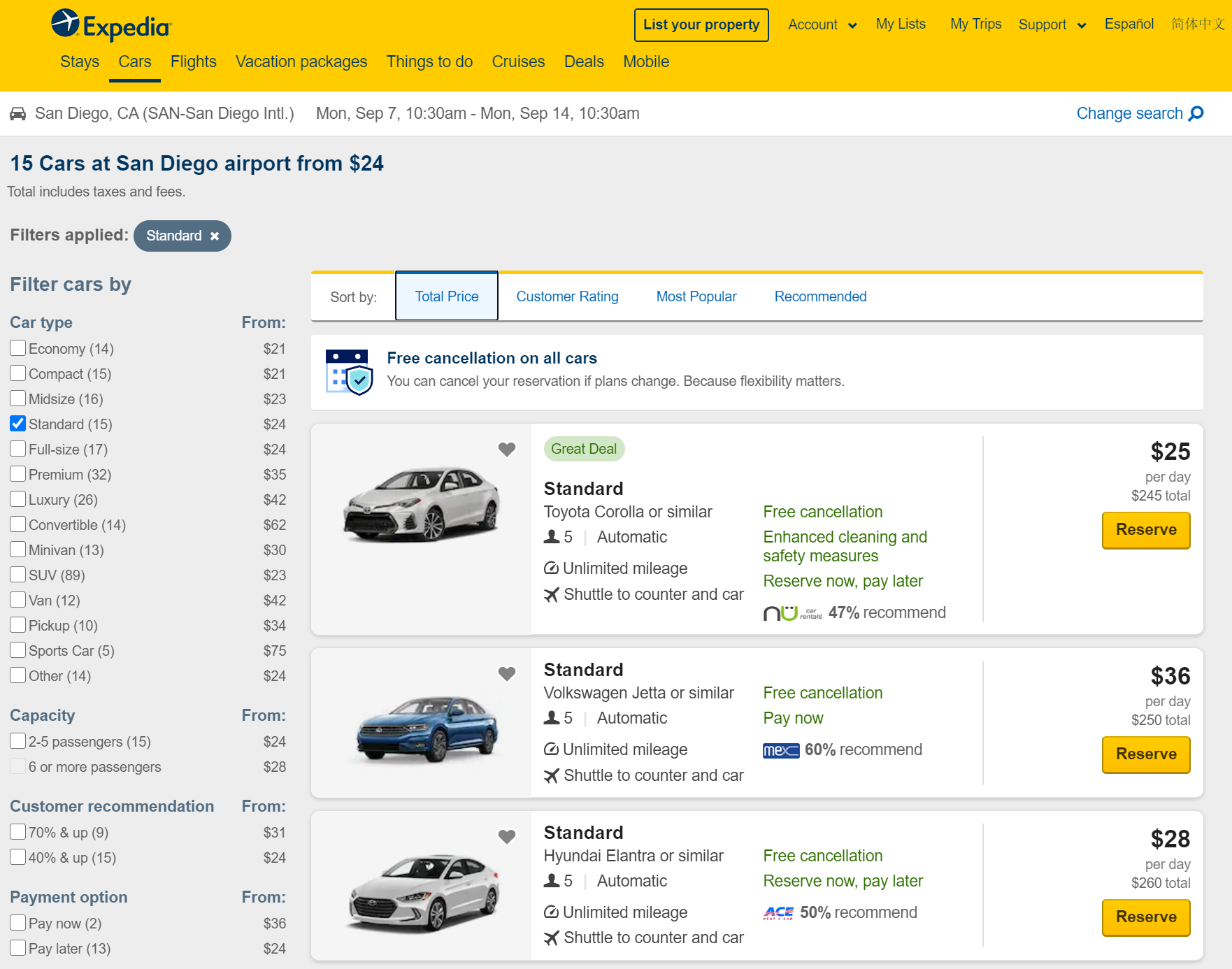 How to Book Cheap Car Rentals in San Diego [2022]