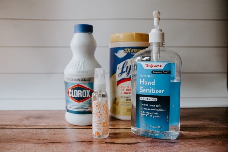 Hand sanitizer Hand sanitizer