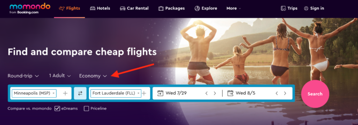 How to search for flights on Momondo How to search for flights on Momondo