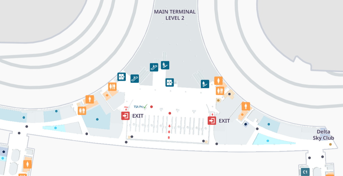 Map Of Louis Armstrong New Orleans Airport Msy Orient - vrogue.co