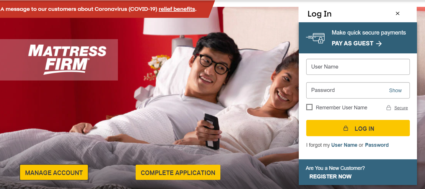 pay mattress firm card