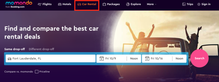 Momondo Car Rental Momondo Car Rental