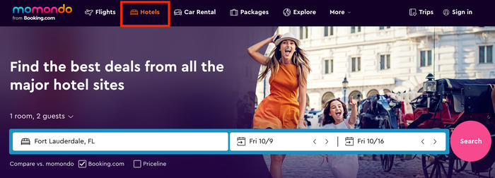 Momondo Hotels