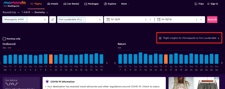 Momondo flight insights Momondo flight insights