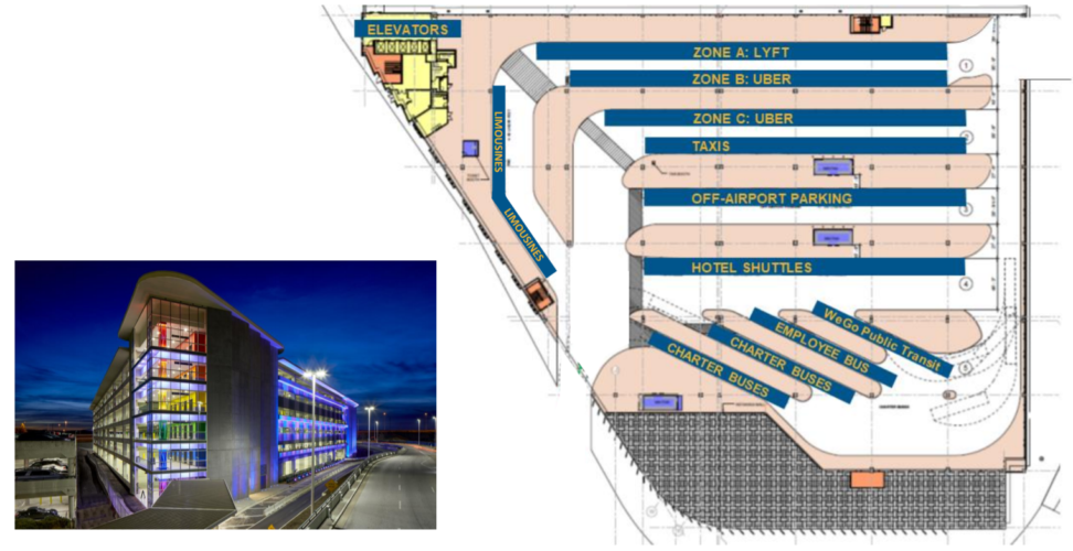 Bna Nashville Airport Terminal Map