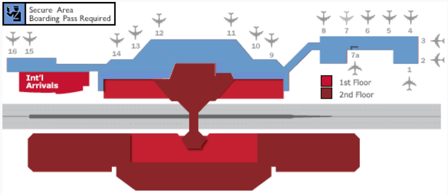 San José International Airport [SJC] - Terminal Guide [2020