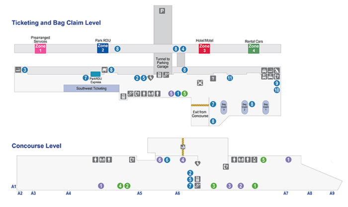 Raleigh Durham International Airport Terminal 1 Raleigh Durham International Airport Terminal 1