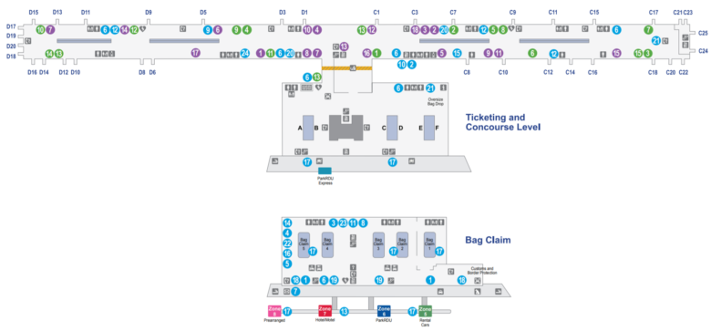 Raleigh-Durham International Airport [RDU] - Terminal Guide [2023]