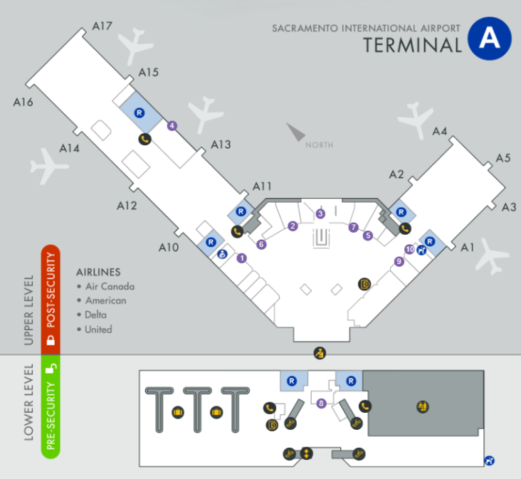 Sacramento International Airport [SMF] - Terminal Guide [2023]