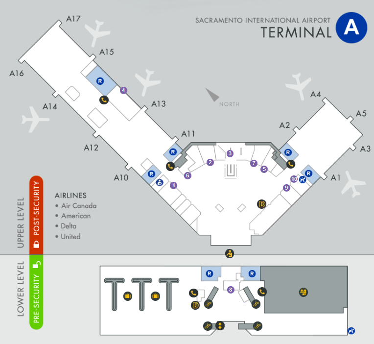 Sacramento International Airport [SMF] - Terminal Guide [2022]