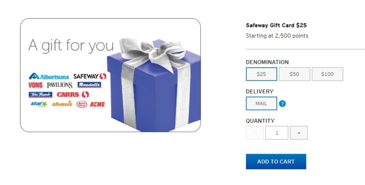 ThankYou points gift card ThankYou points gift card