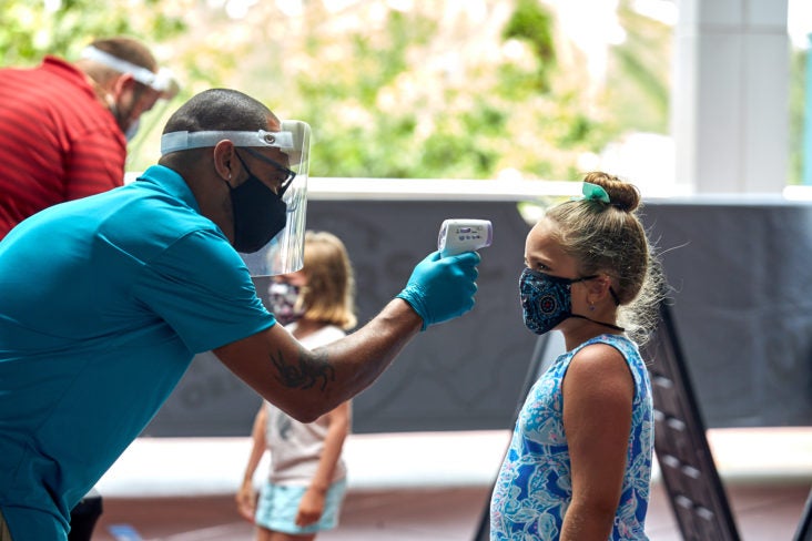 Universal Orlando Temperature Check Universal Orlando Temperature Check