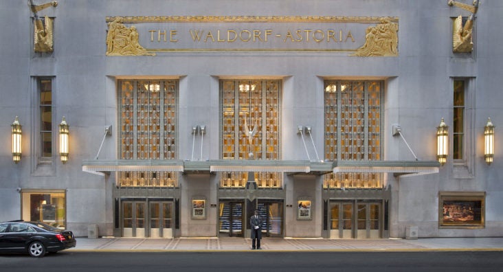 Waldorf Astoria New York Waldorf Astoria New York