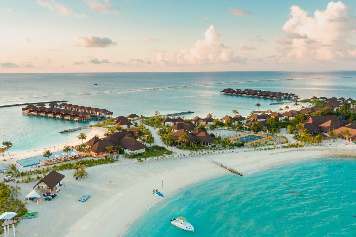 Beach in the Maldives