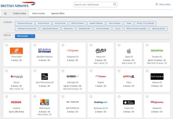 British Airways Executive Club eStore Filter British Airways Executive Club eStore Filter