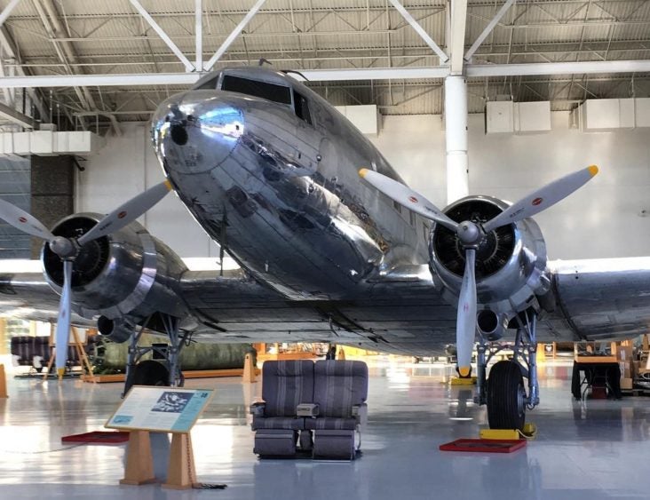 Douglas DC 3 at the Evergreen Museum Douglas DC 3 at the Evergreen Museum