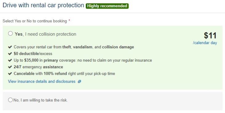 Expedia Rental Insurance