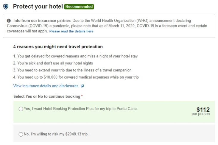 expedia travel protection phone number