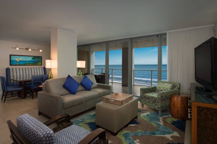 Marriott’s Crystal Shores Villa Living Area Marriott’s Crystal Shores Villa Living Area
