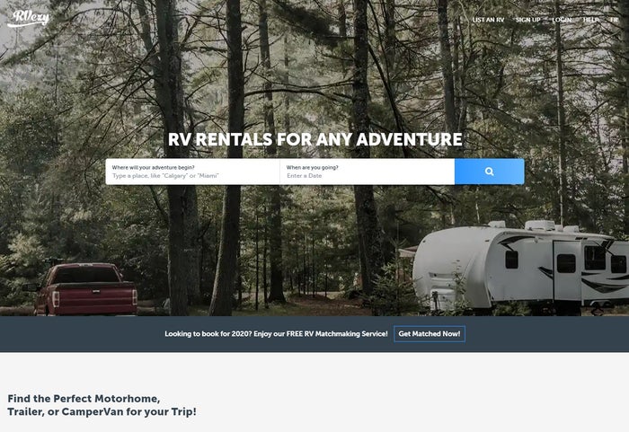 Rvezy RV Rental