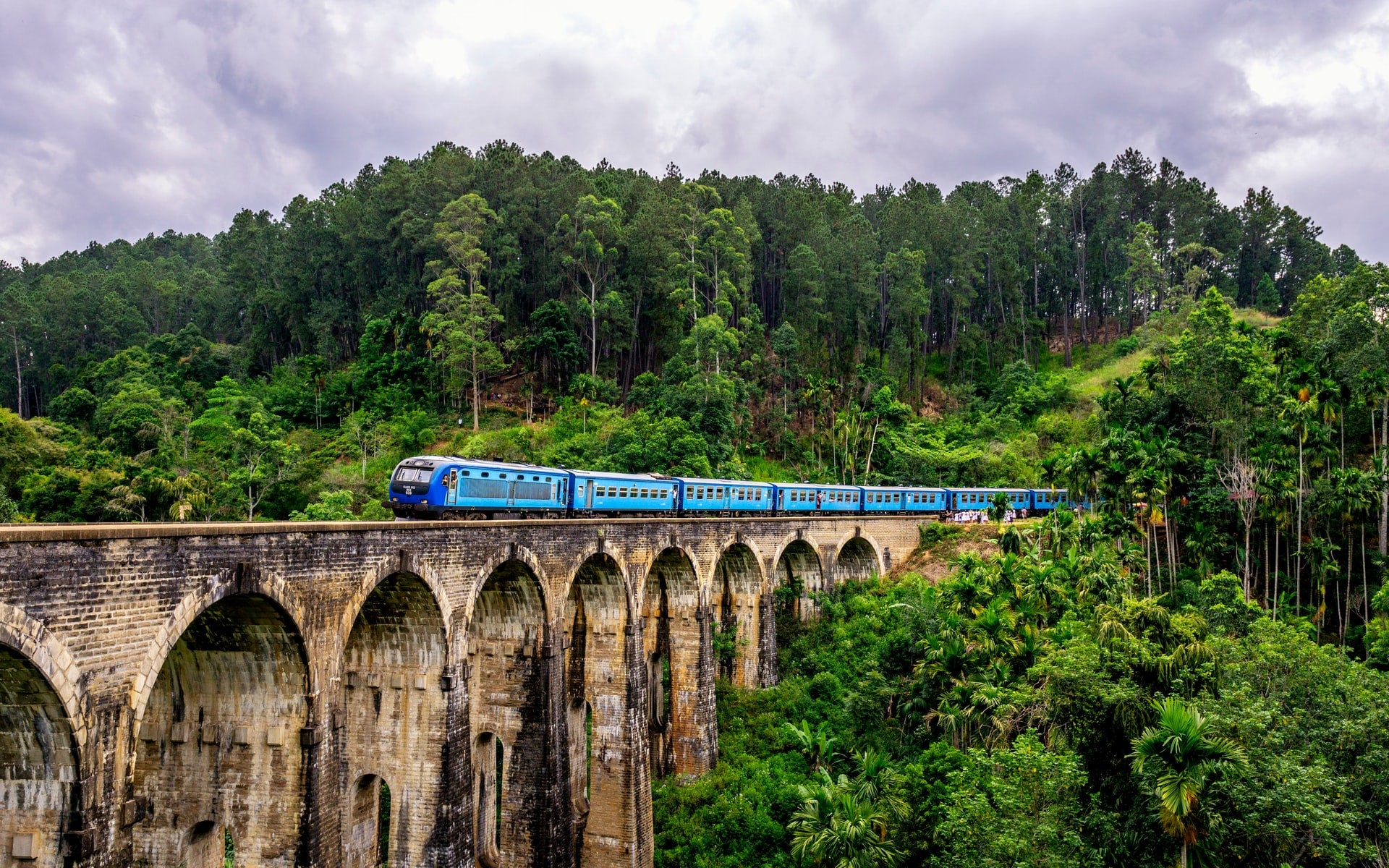 Sri Lanka Bridge Train