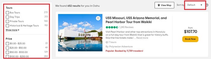 TripAdvisor Things to Do Oahu tour