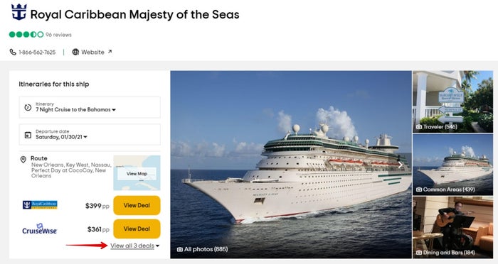 Tripadvisor cruise detailed