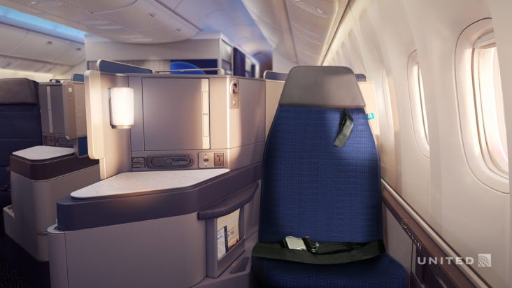 United Polaris Business Class Seat United Polaris Business Class Seat
