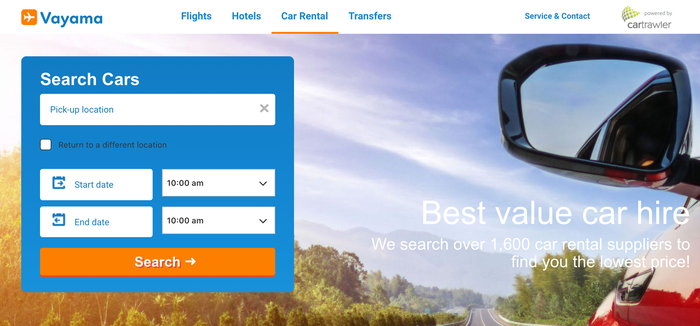 Vayama Car Rental