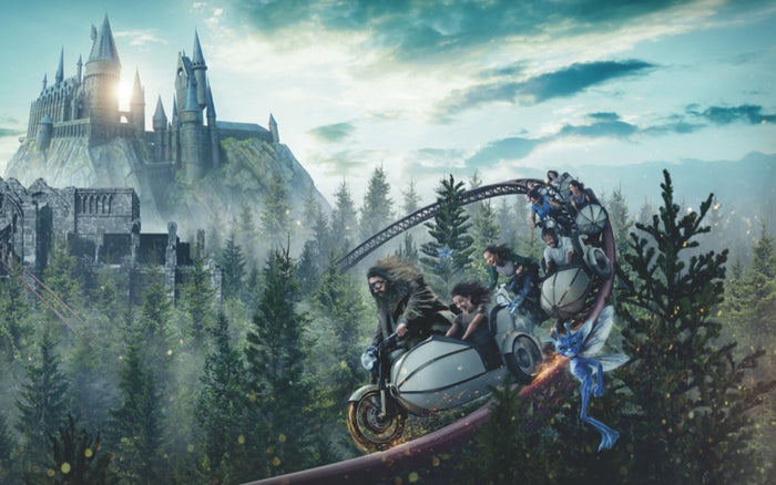 universal hagrids magical creatures motorbike adventure Universal Hagrid's Magical Creatures Motorbike Adventure