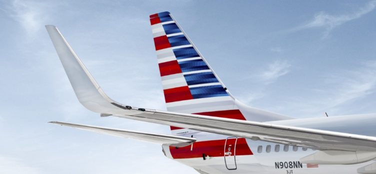 AA airplane