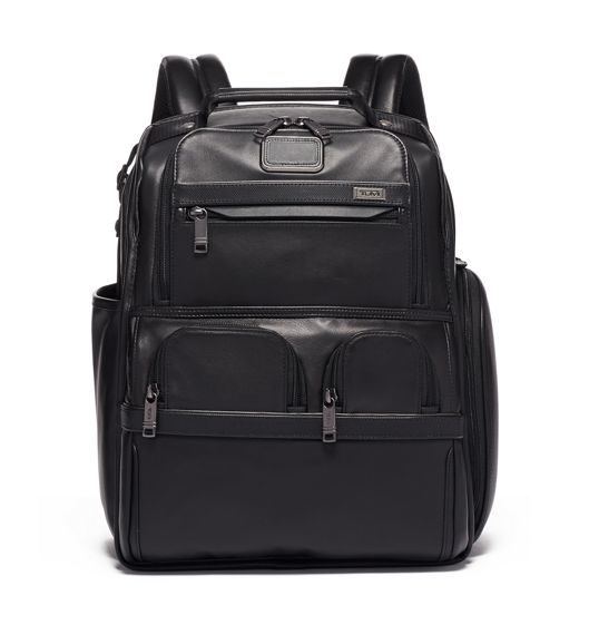 Alpha 3 Compact Laptop Brief Pack Leather Alpha 3 Compact Laptop Brief Pack Leather