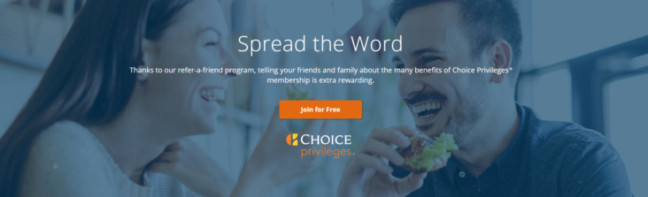 Choice Privileges Refer a friend Choice Privileges Refer a friend