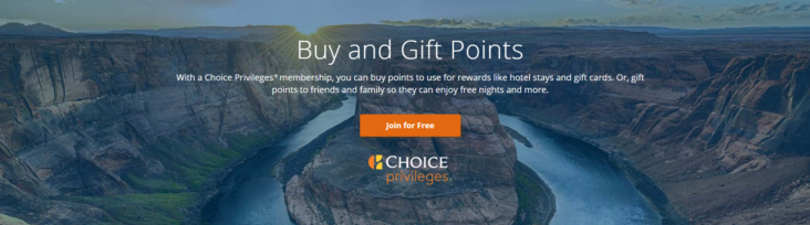 Choice Privileges buy or gift points Choice Privileges buy or gift points