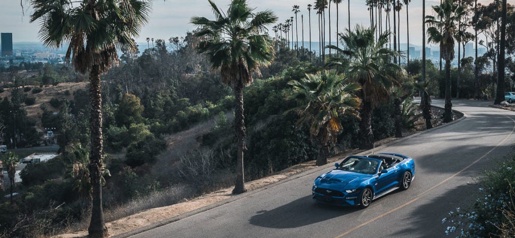 Ford Mustang Car Rental Los Angeles