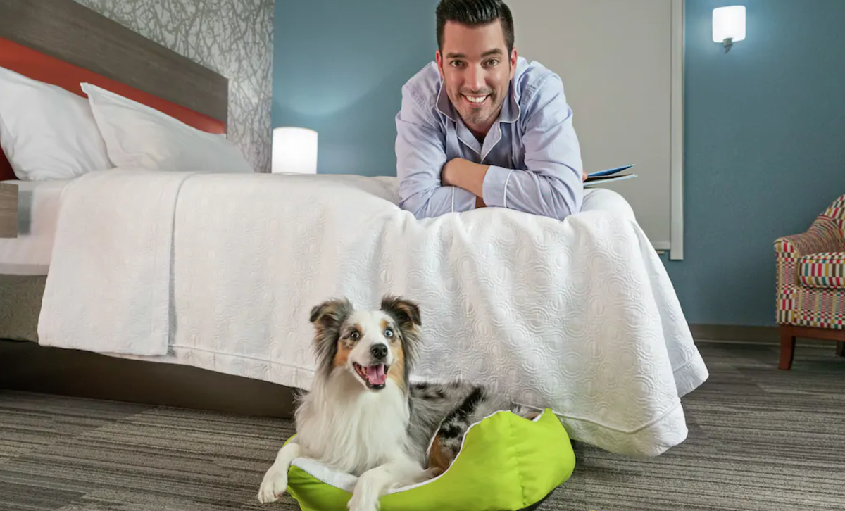 Home2 Suites Hilton Dog Friendly with Property Brother Jonathan Scott