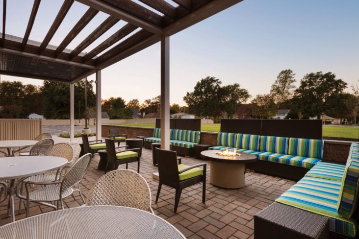 Home2 Suites by Hilton Dover Fire Pit Home2 Suites by Hilton Dover Fire Pit