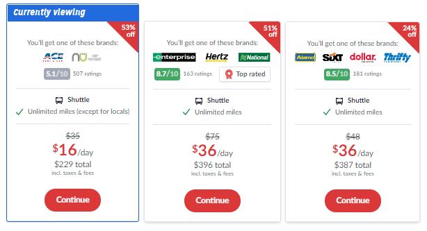 Hotwire Hot Rate Deals