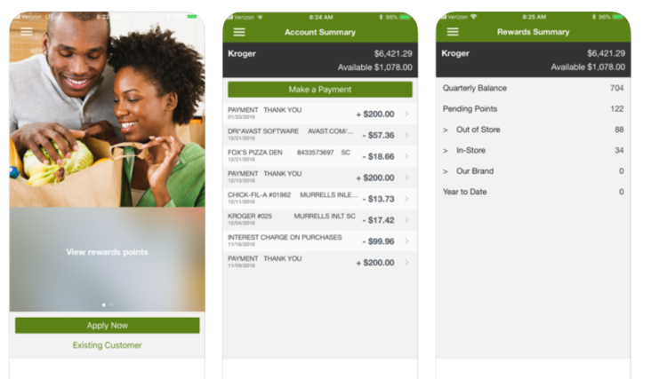 Kroger Mobile App Screenshots Kroger Mobile App Screenshots