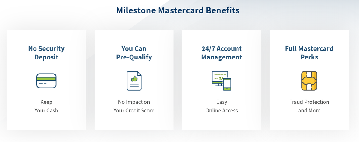 Credit Limit For Milestone Gold Mastercard