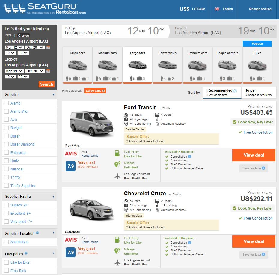 How to Book Cheap Car Rentals in Los Angeles 2024